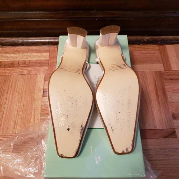 Liz Rene Silk Wedding Shoes - Picture 5 of 5